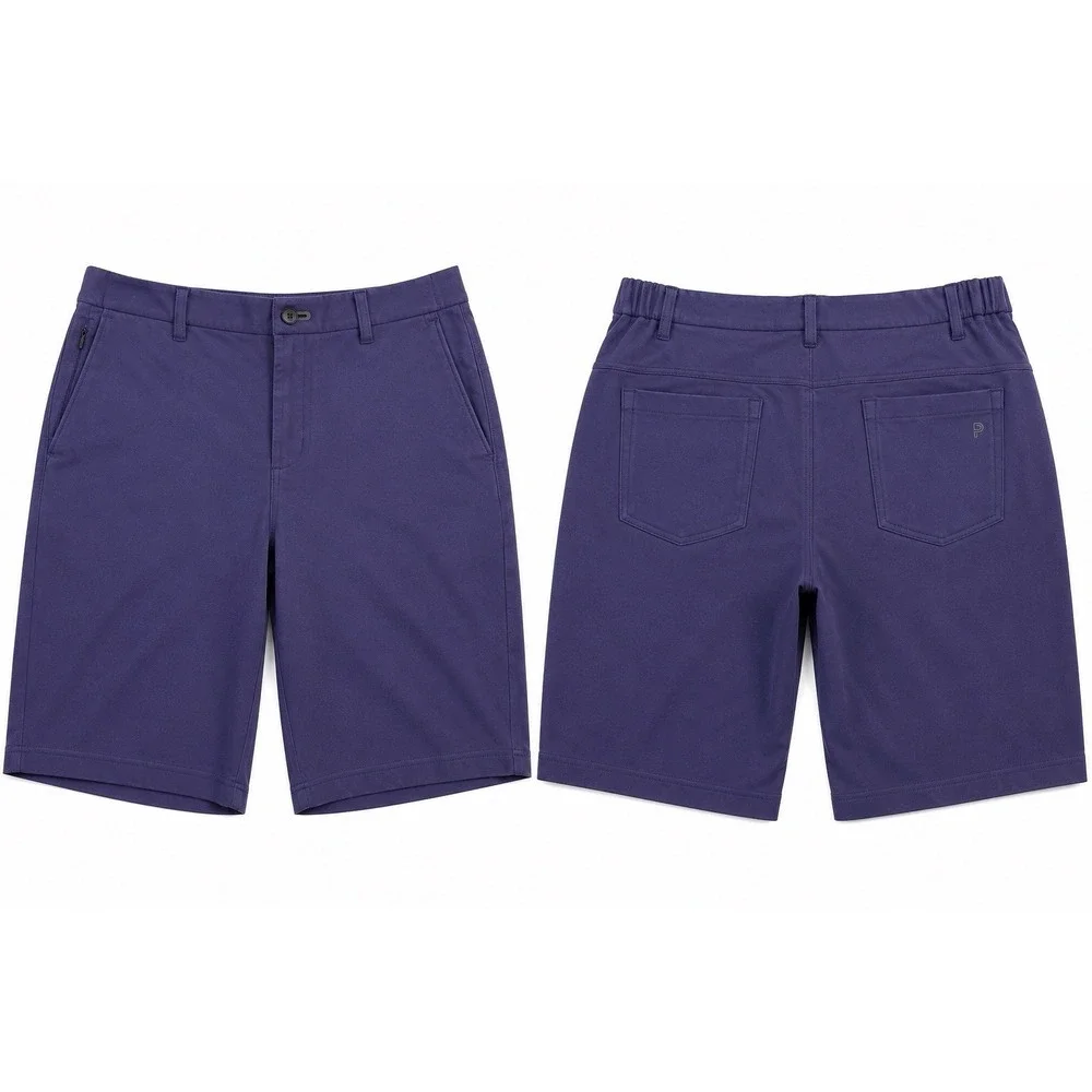 Public Rec All Day Every Day Men 40 Shorts BLACK Nylon Spandex Stretch Golf